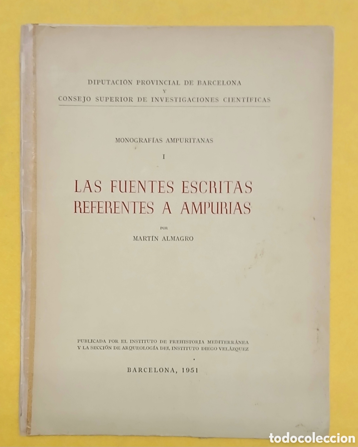 Libros: Las fuentes escritas referentes a Ampurias - Foto 2