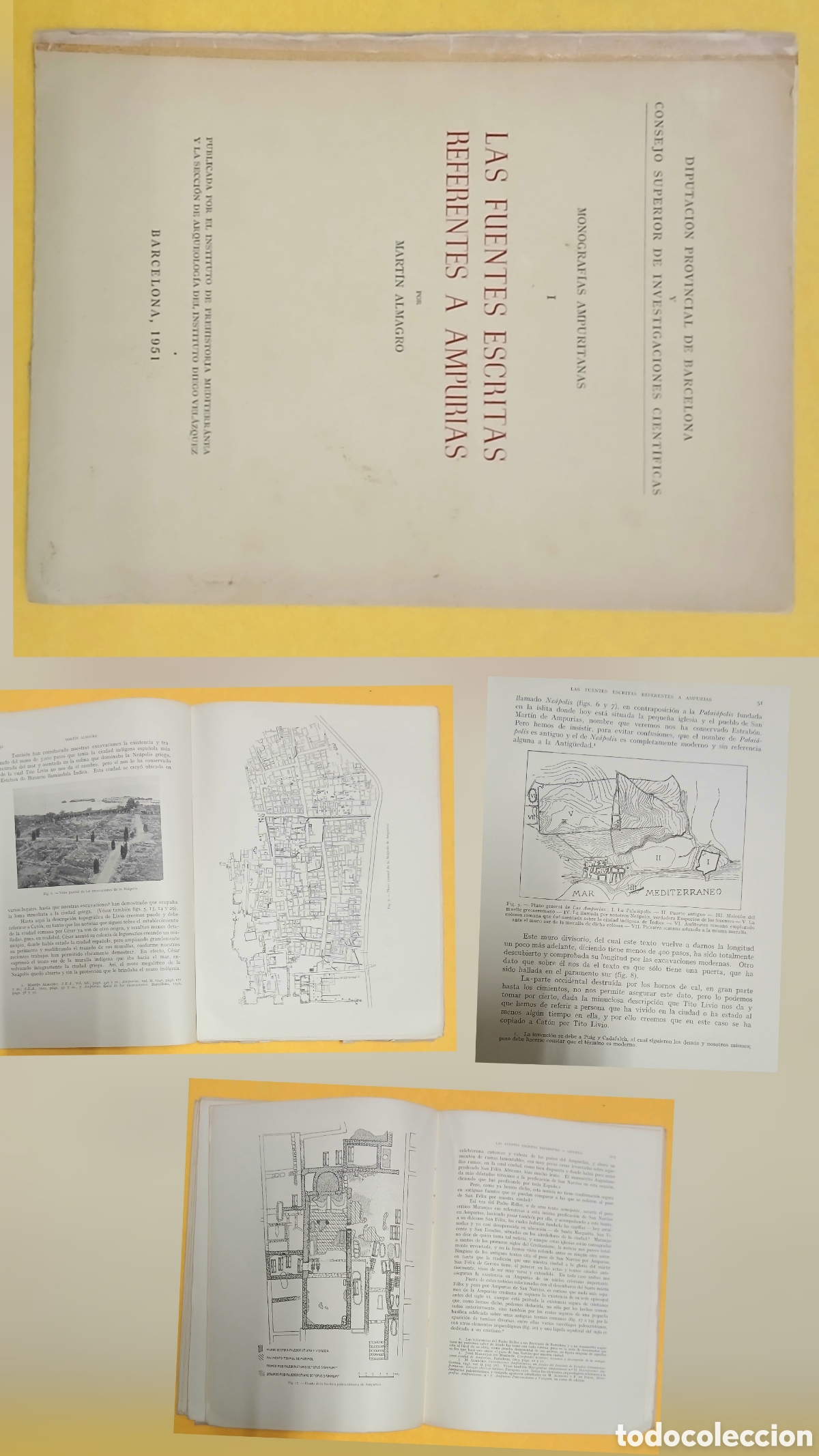 Libros: Las fuentes escritas referentes a Ampurias - Foto 1