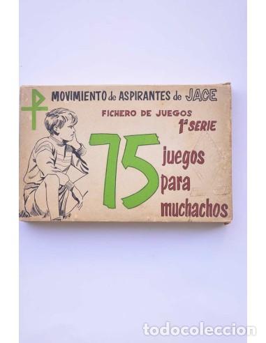 Libri di seconda mano: Juegos para muchachos. Fichero de juegos. 1&ordf; serie - MOVIMIENTO DE ASPIRANTES DE JACE