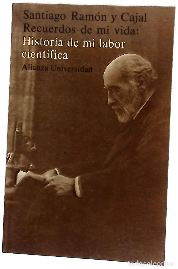 Libros: Recuerdos de mi vida historia de mi labor cient&iacute;fica - Foto 1