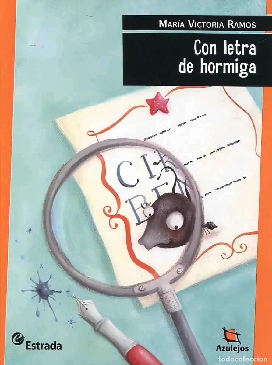 Libros: Con Letra De Hormiga - Azulejos Naranja - (det.) - Ramos - Foto 1