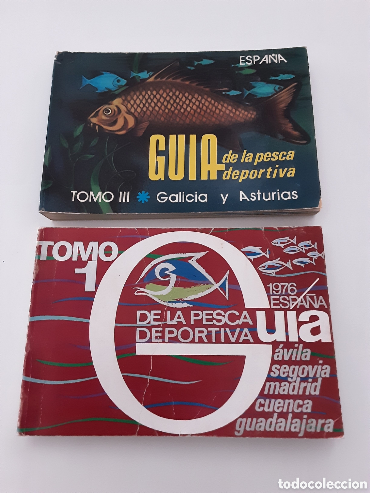 Libros: GUIA DE LA PESCA DEPORTIVA DE ESPA&Ntilde;A TOMOS I Y III 1976 ILUSTRADOS