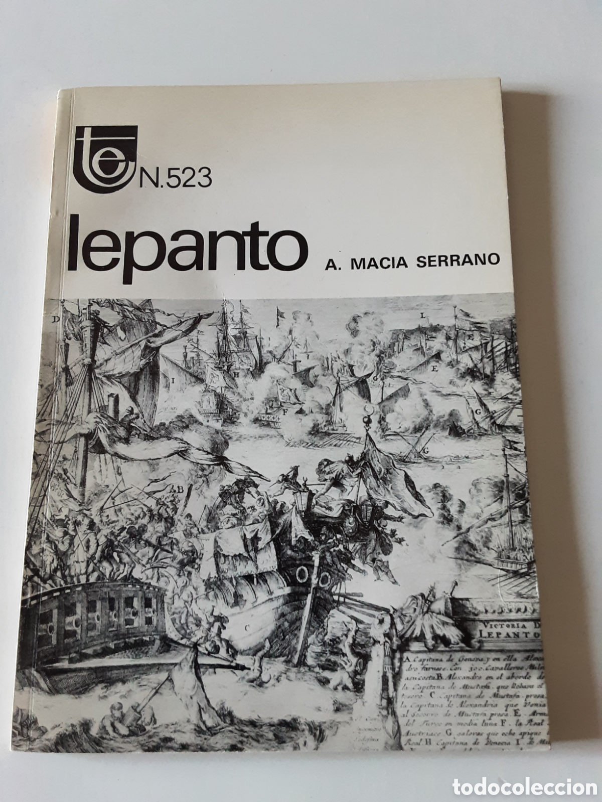 Libros: LEPANTO POR A. MACIA SERRANO 1971 TEMAS ESPA&Ntilde;OLES NUM. 523