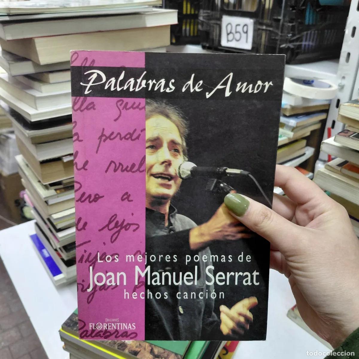 Libros: Palabras de amor - Joan Manuel Serrat