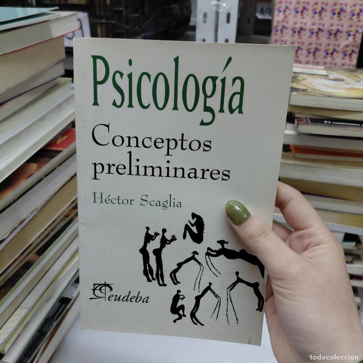 Libri di seconda mano: Psicologia: conceptos preliminares - Scaglia