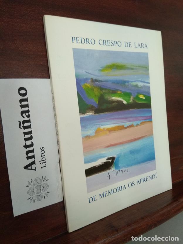 Libri di seconda mano: De memoria os aprend&iacute;