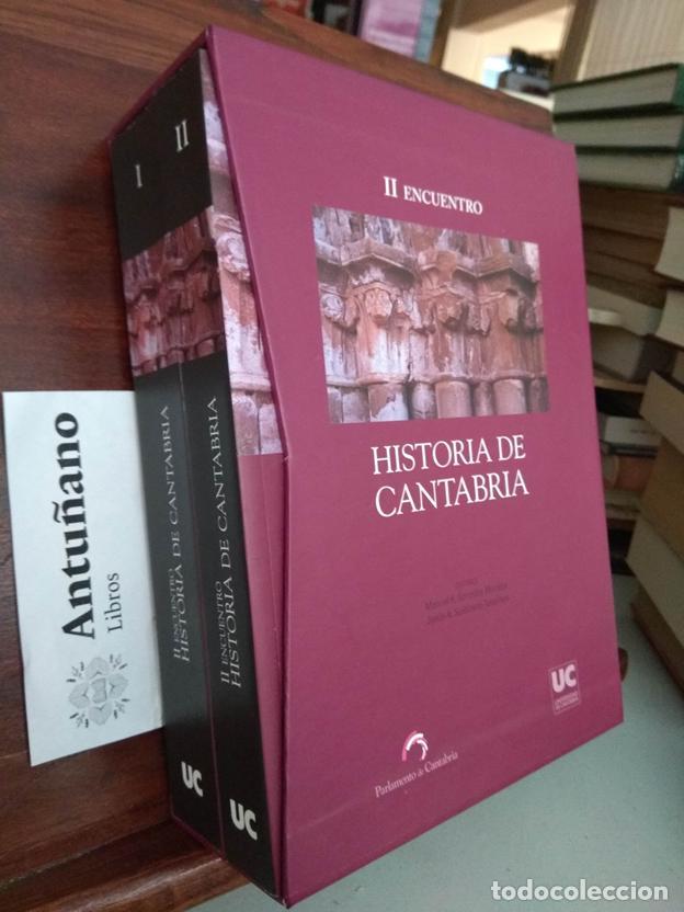 books: II Encuentro de Historia de Cantabria (dos volumenes)