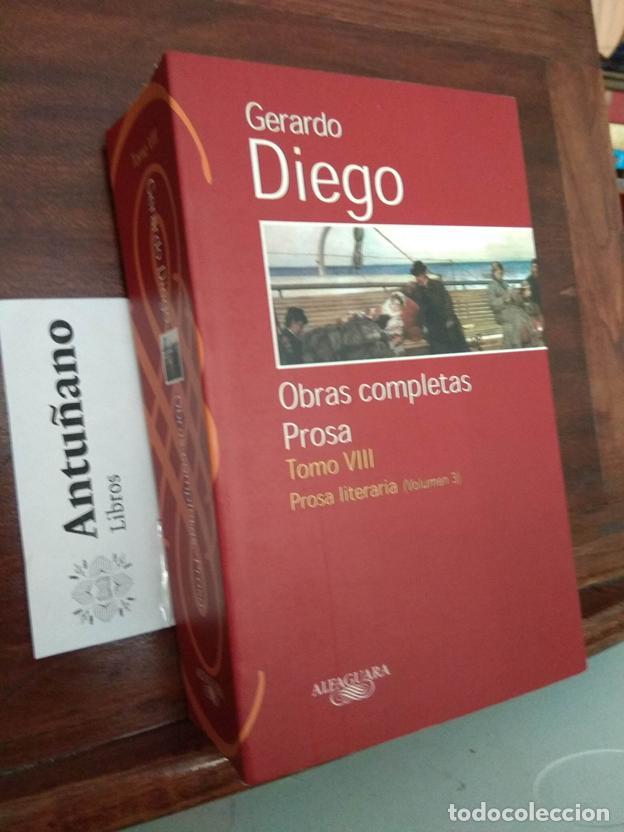 B&uuml;cher: Obras completas Prosa Tomo VIII Prosa literaria (Volumen 3)