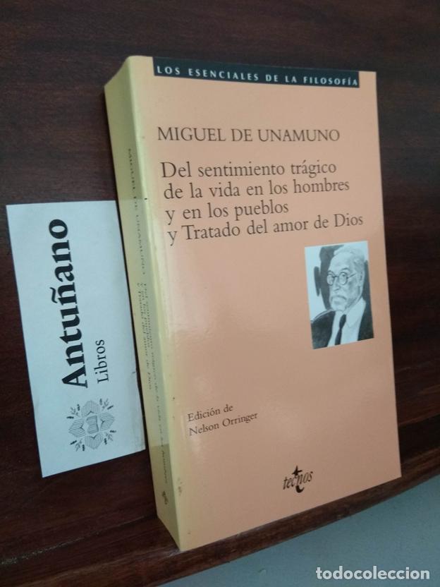 Libros: Del sentimiento tr&aacute;gico de la vida en los hombres y en los pueblos y tratado del amor de Dios