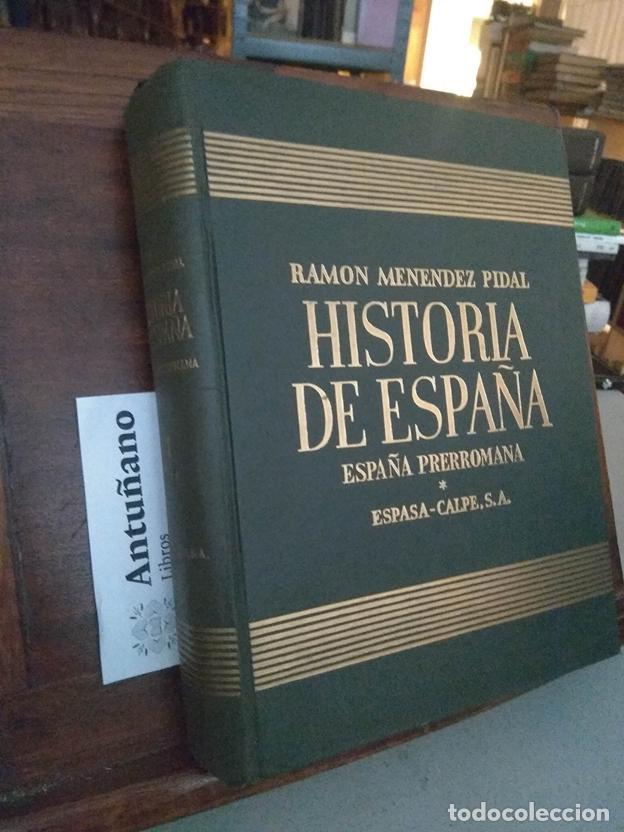 Libri di seconda mano: Historia de Espa&ntilde;a. Espa&ntilde;a Prerromana. I