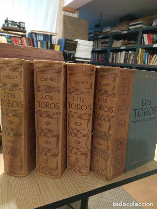 Libri di seconda mano: Los toros Tratado t&eacute;cnico e hist&oacute;rico (4 tomos)