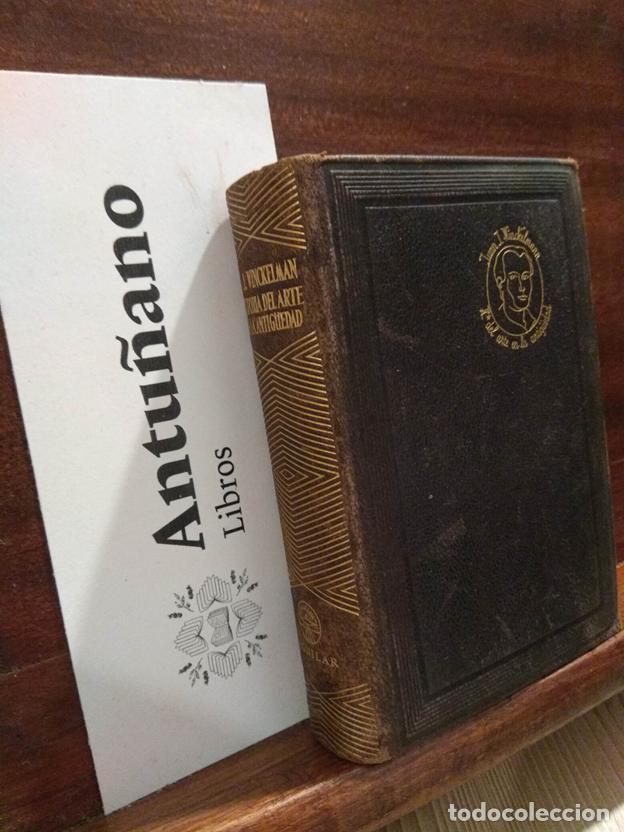 Libros: Historia del arte en la antig&uuml;edad - Foto 1