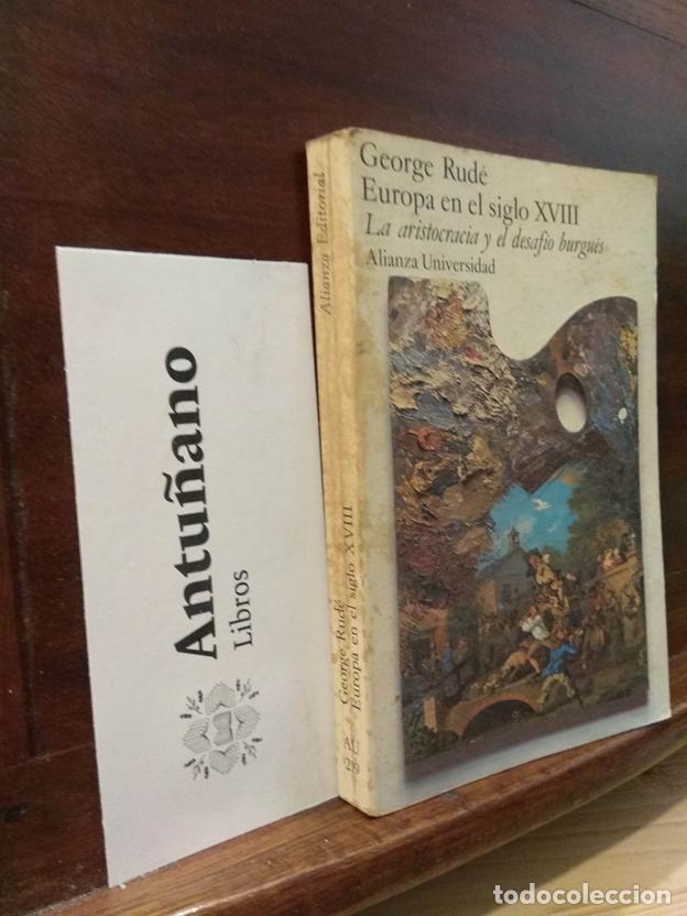 B&uuml;cher: Europa en el siglo XVIII. La aristocracia y el desafio burgu&eacute;s