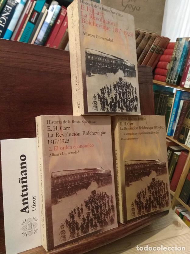 Libros: La Revoluci&oacute;n Bolchevique 1917-1923 1. La conquista y organizaci&oacute;n del poder 2. El orden econ&oacute;mico 3