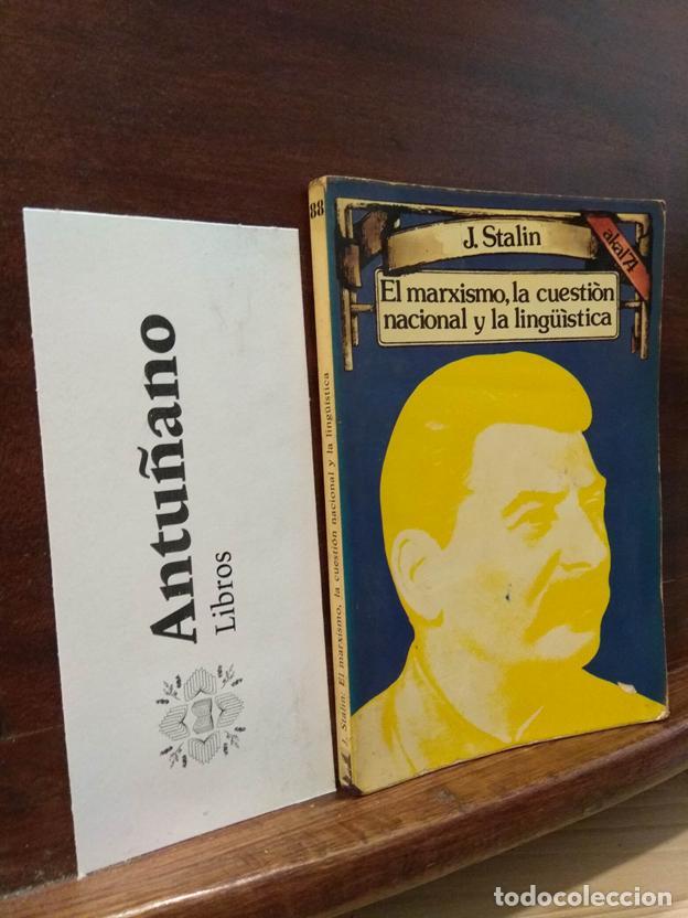 Libros: El marxismo, la cuesti&oacute;n nacional y la ling&uuml;istica