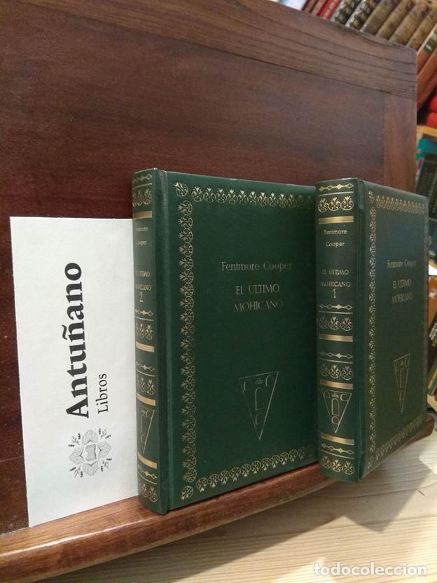 Libros: El &uacute;ltimo mohicano (dos tomos) - Foto 1