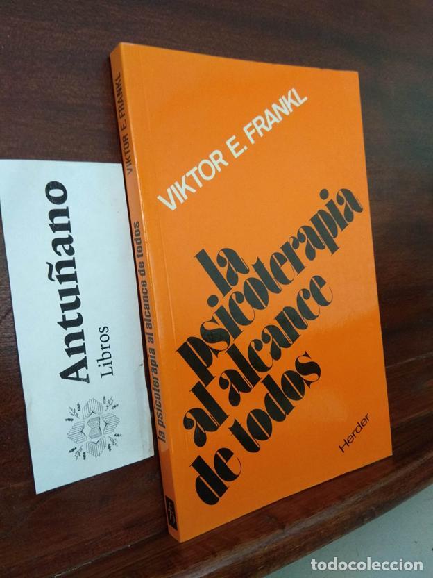 Libri di seconda mano: La psicoterapia al alcance de todos