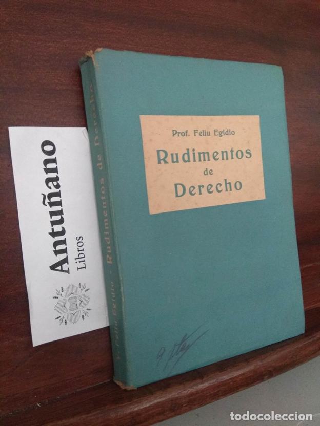 B&uuml;cher: Rudimentos de derecho