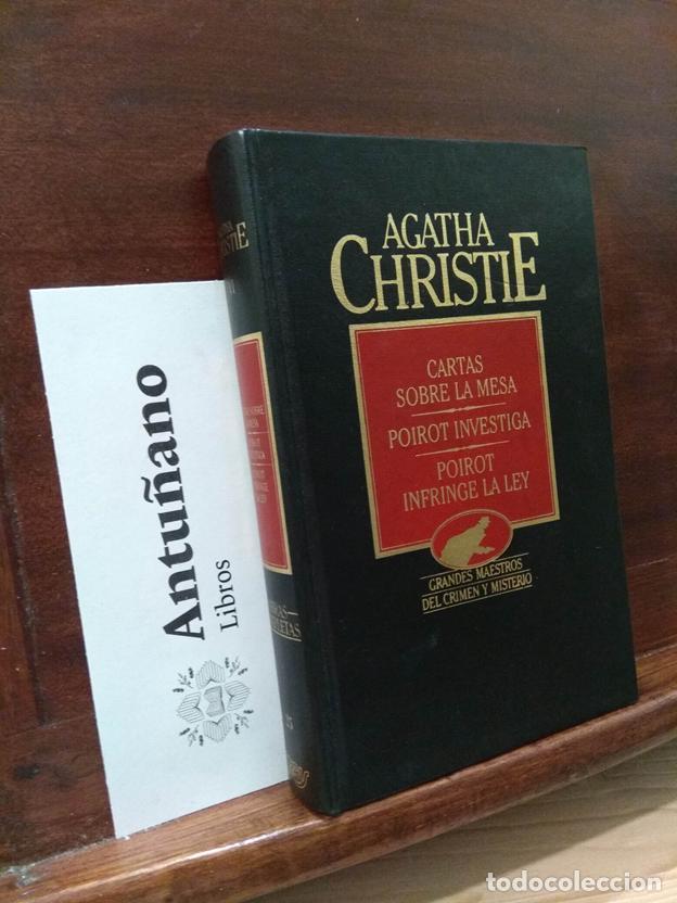 Libri di seconda mano: Cartas sobre la mesa, Poirot investiga, Poirot infrige la ley
