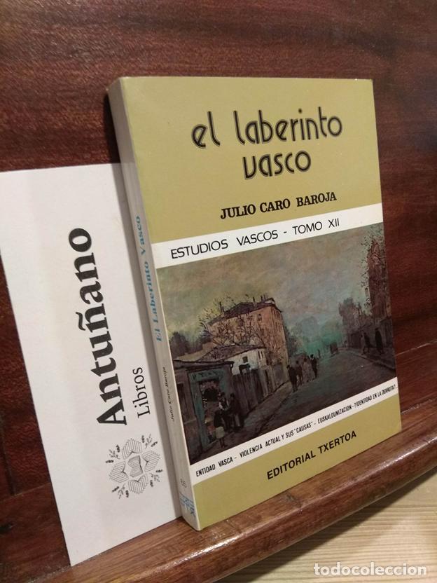 books: El laberinto vasco. Estudios vascos-Tomo XII