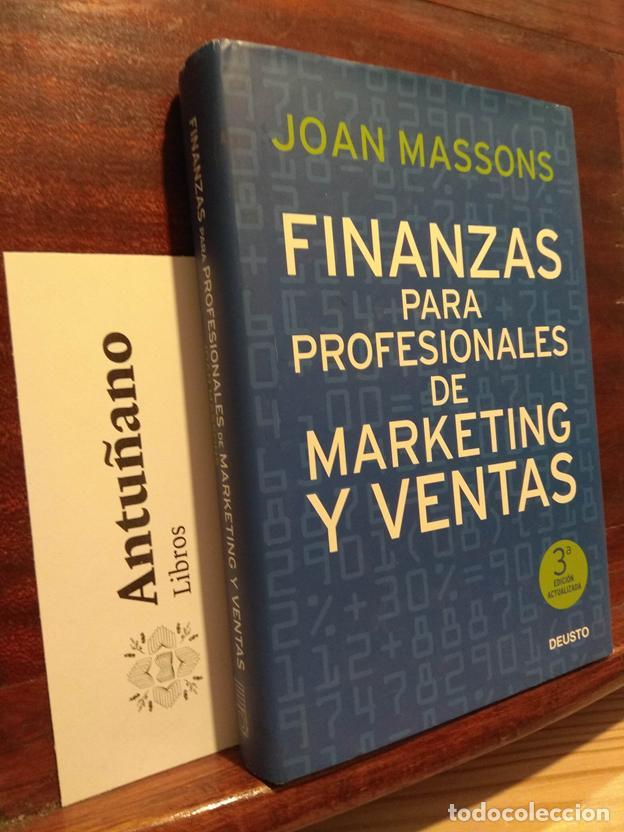 B&uuml;cher: Finanzas para profesionales de marqueting y ventas