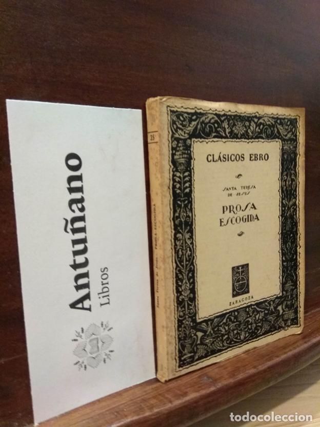 Libros: Prosa escogida
