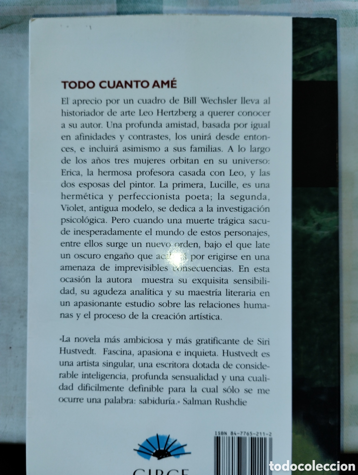 Libros: TODO CUANTO AM&Eacute;, HUSTVEDT, SIRI - Foto 2