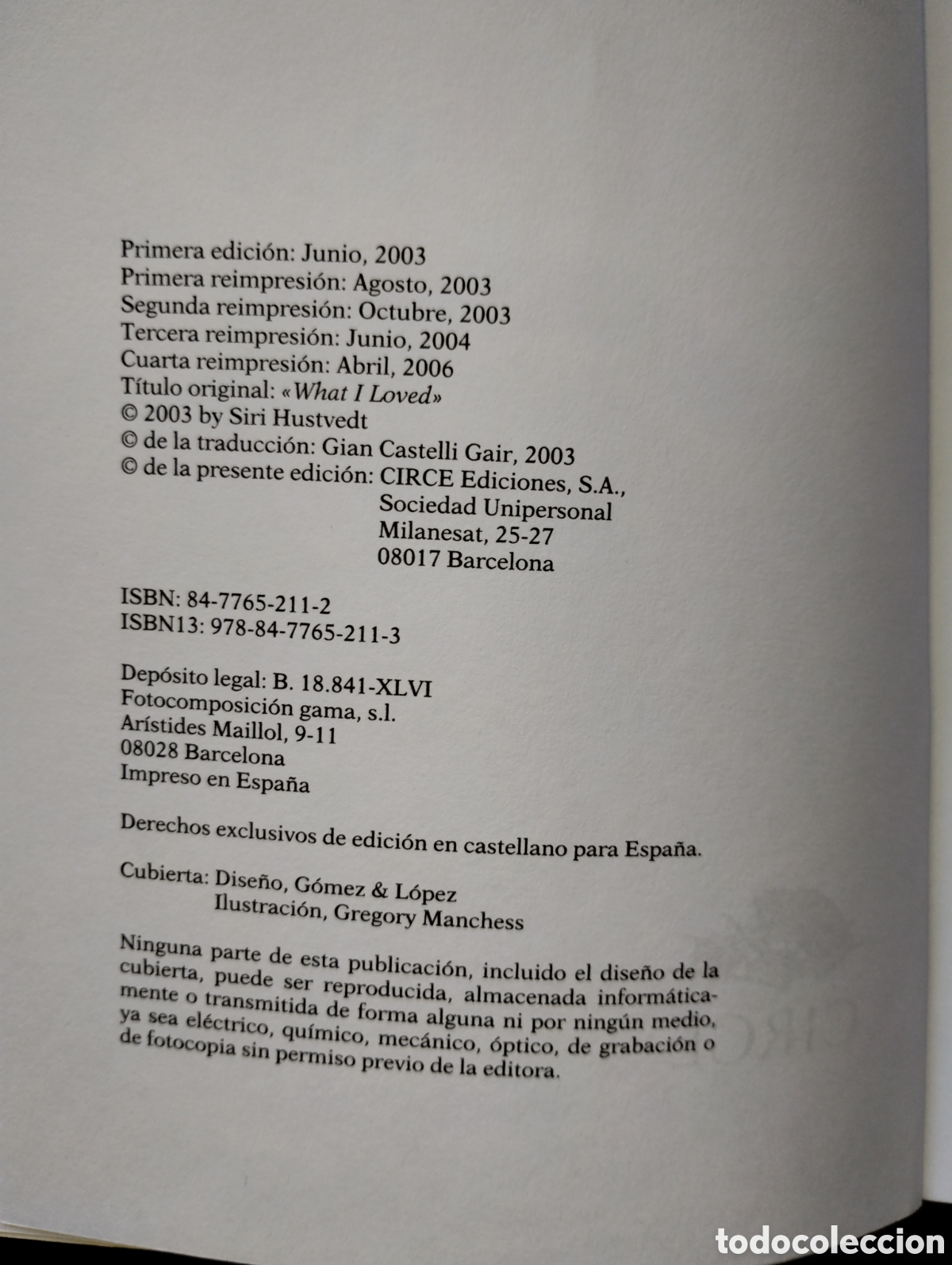 Libros: TODO CUANTO AM&Eacute;, HUSTVEDT, SIRI - Foto 5