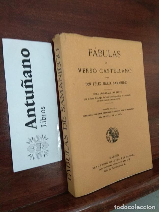 B&uuml;cher: F&aacute;bulas en verso castellano