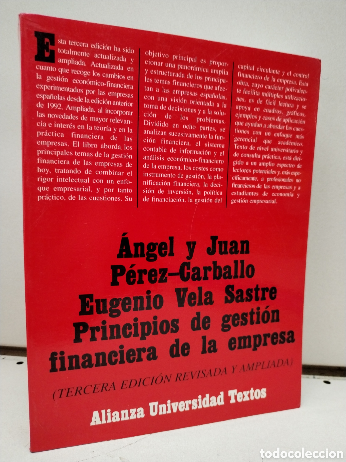 Livres: Principios de gesti&oacute;n financiera de la empresa - P&eacute;rez-Carballo, &Aacute;ngel; P&eacute;rez-Carballo, Juan; Vela S