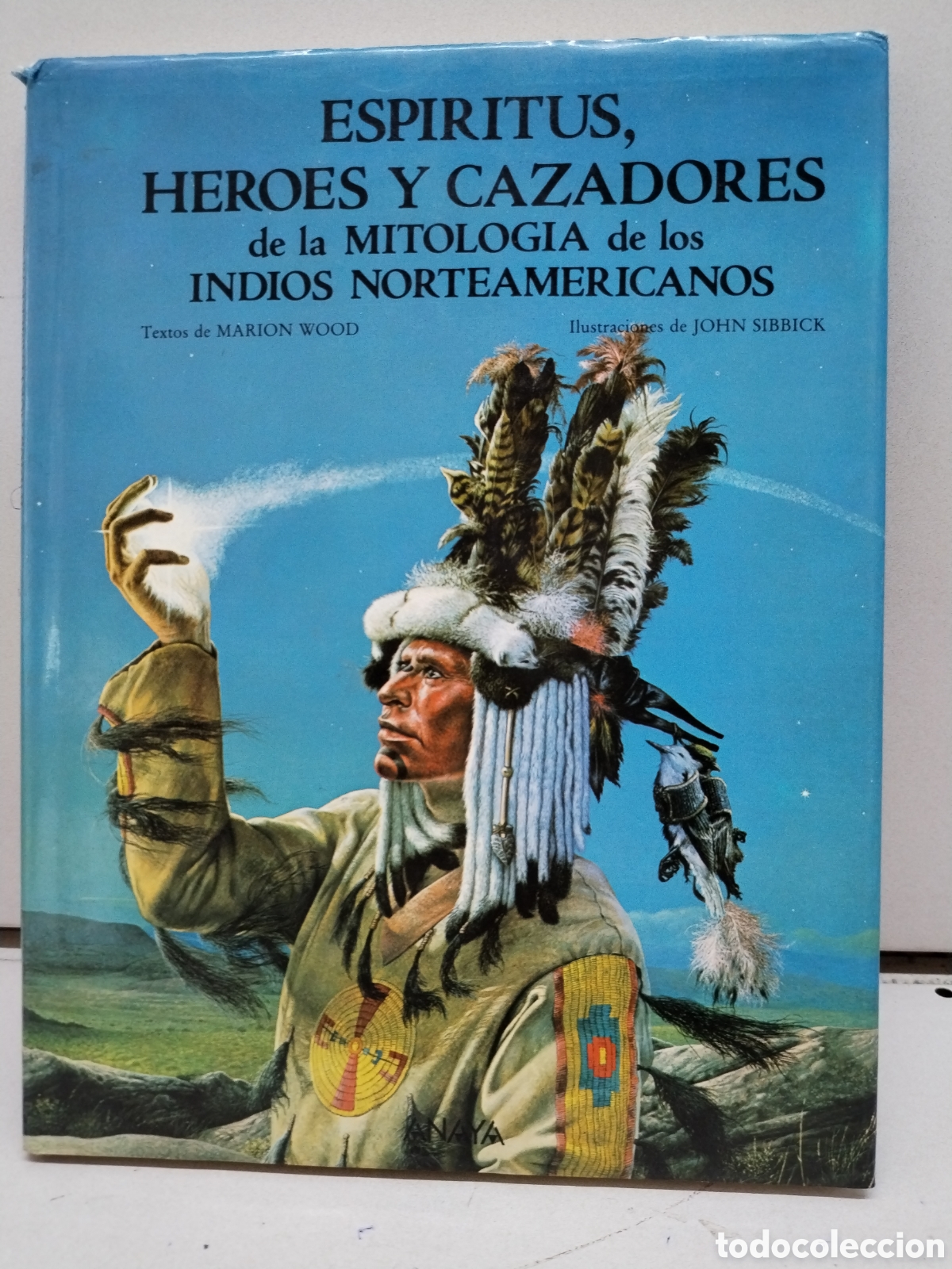 Livres: Esp&iacute;ritus, h&eacute;roes y cazadores de la mitolog&iacute;a de los indios norteamericanos - Wood, Marion