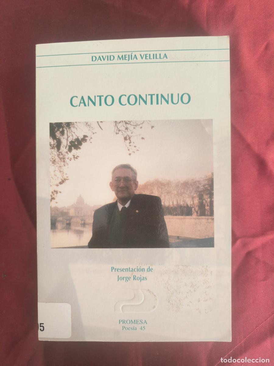 B&uuml;cher: Canto continuo - David Mej&iacute;a Velilla