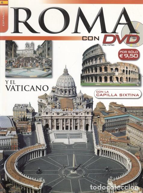 Libros: ROMA CON DVD. Y EL VATICANO CON LA CAPILLA SIXTINA - LOZZI ROMA - Foto 1