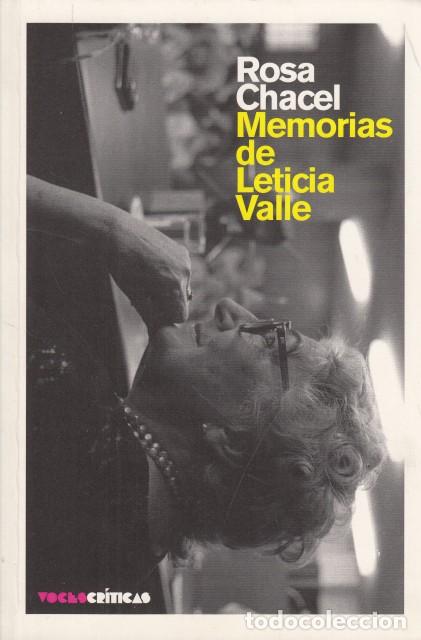 Libri di seconda mano: MEMORIAS DE LETIICA VALLE - CHACEL, ROSA