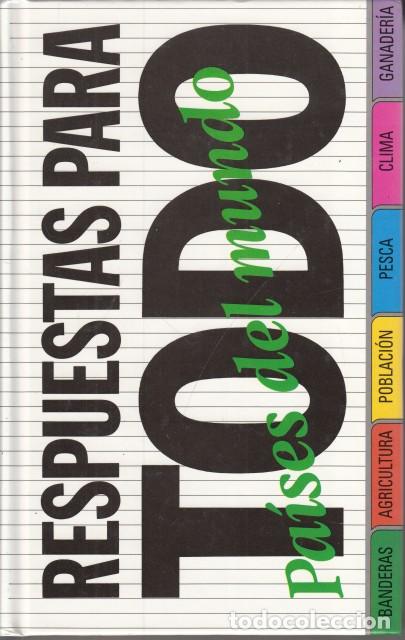 Libros: RESPUESTAS PARA TODO. PA&Iacute;SES DEL MUNDO - WILLIAMS, BRIAN