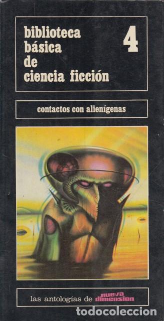 Libri di seconda mano: BIBLIOTECA BASICA DE CIENCIA FICCION 4. Contactos con alien&iacute;genas - Santos, Domingo (Ed.)