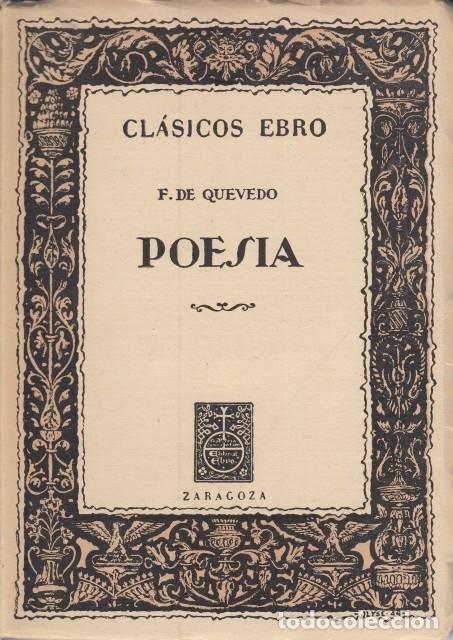 Libros: POES&Iacute;A - DE QUEVEDO, FRANCISCO - Foto 1