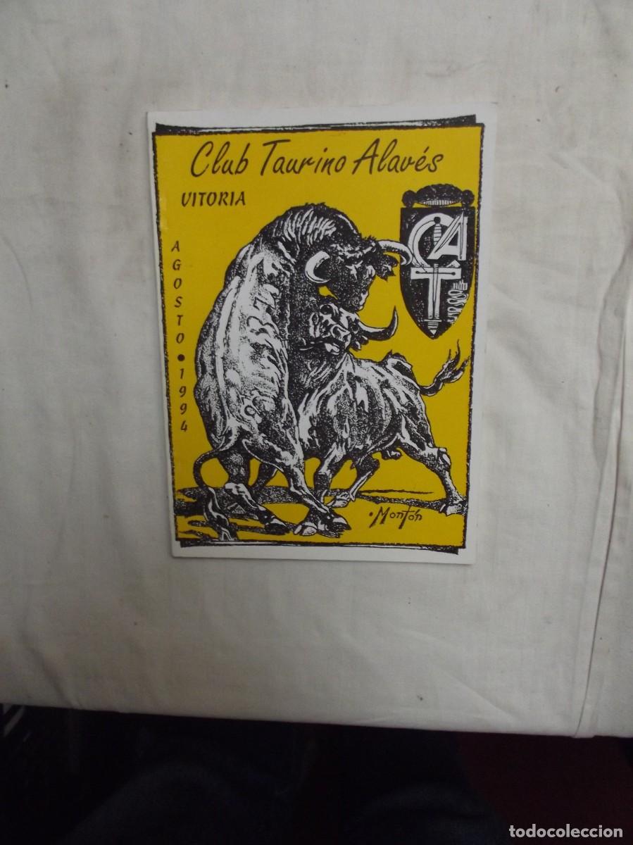 Libros: CLUB TAURINO ALAVES VITORIA AGOSTO 1994