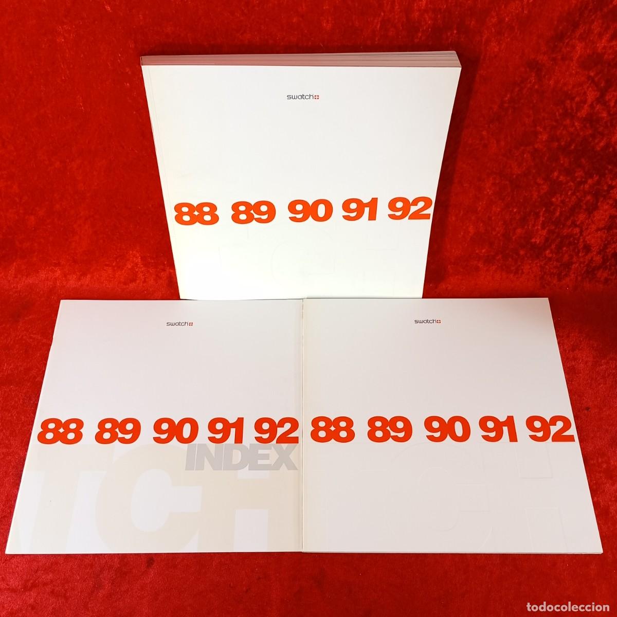 Libros: SWATCH - RELOJES SWATCH - CAT&Aacute;LOGO 1988 A 1992 - INDEX - RAR&Iacute;SIMO / 63