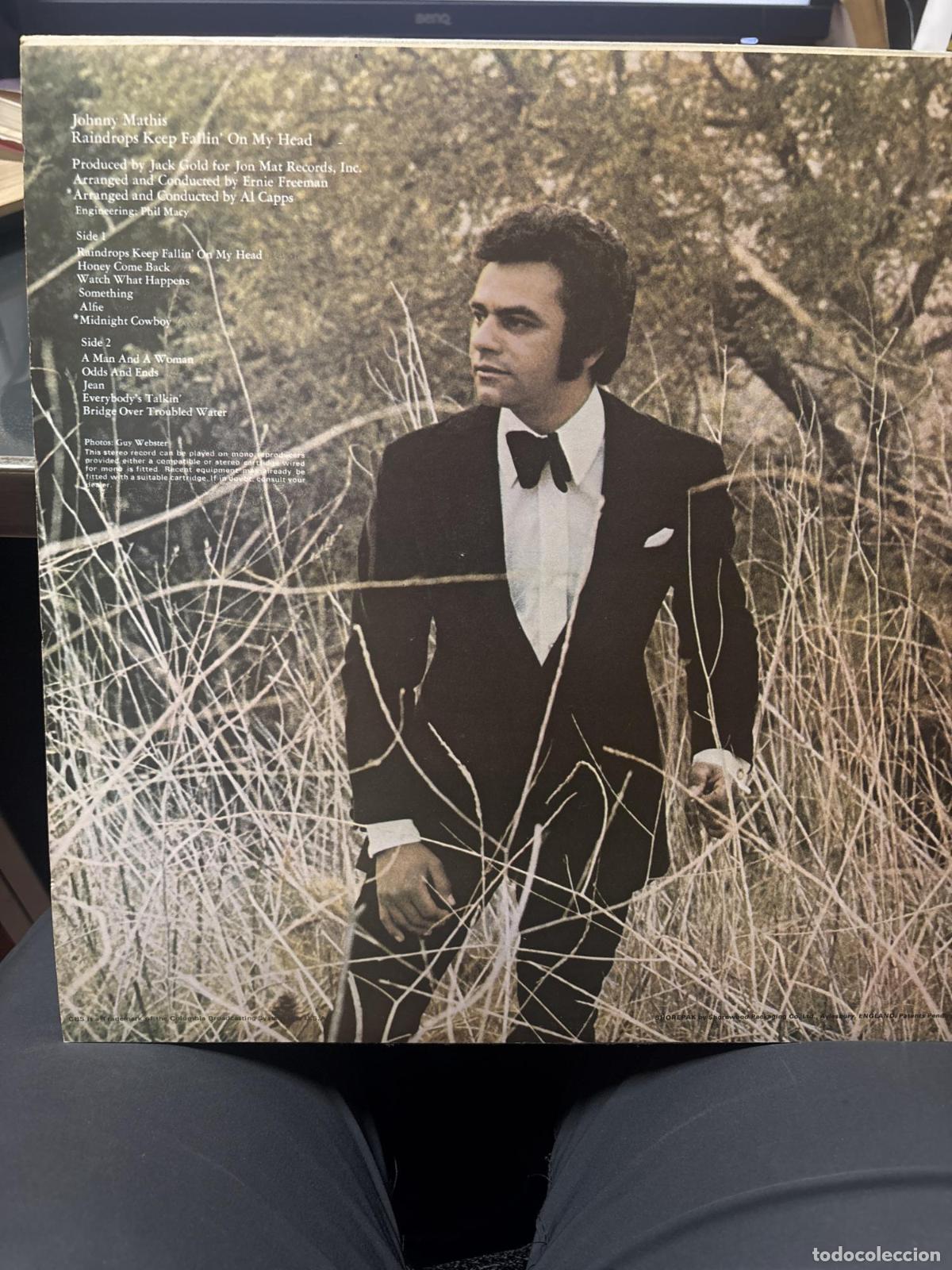 Libros: Raindrops Keep Fallin&rsquo; On My Head - Johnny Mathis - Foto 3