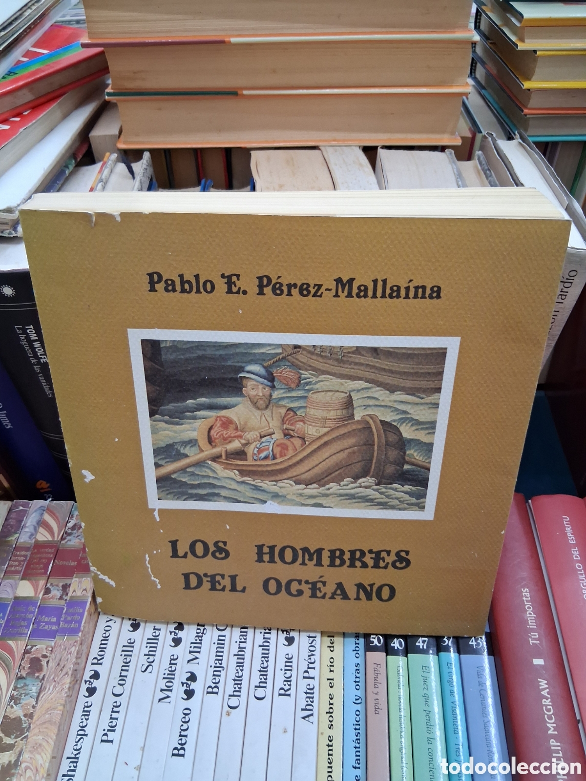 Libros: Los hombres del oc&eacute;ano. Pablo E.Perez-Mallaina . Expo 92