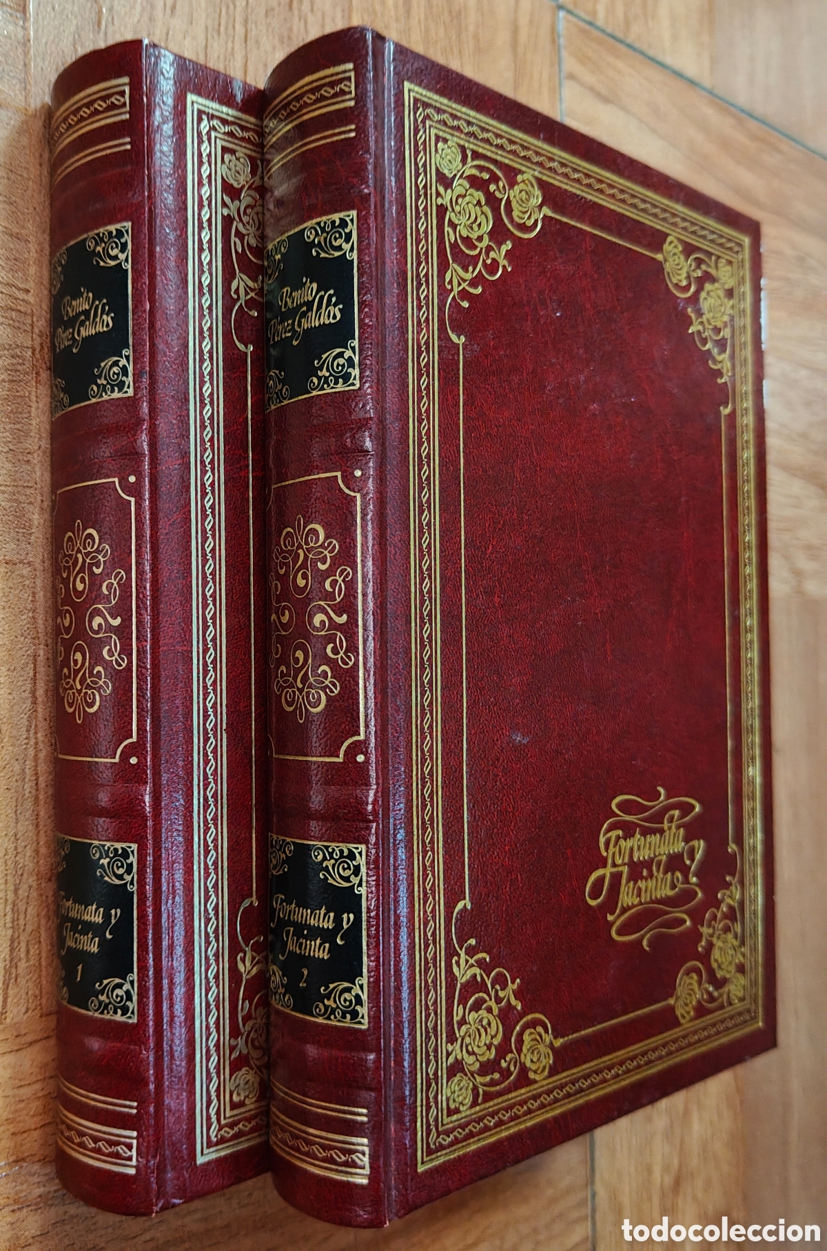 B&uuml;cher: Fortunata y Jacinta � 2 Vol&uacute;menes � C&iacute;rculo de Lectores - Benito P&eacute;rez Gald&oacute;s