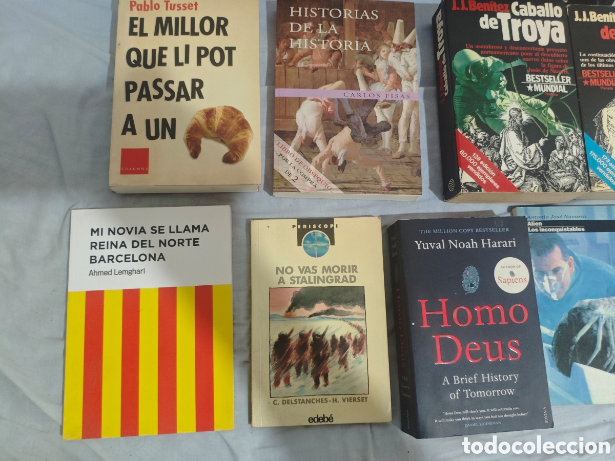 Libros: Lote pack libros varios temas Ben&iacute;tez alien - Foto 2