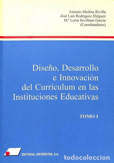 B&uuml;cher: Dise&ntilde;o, desarrollo e innovaci&oacute;n del curr&iacute;culum en las instituciones educativas- 9788479911591