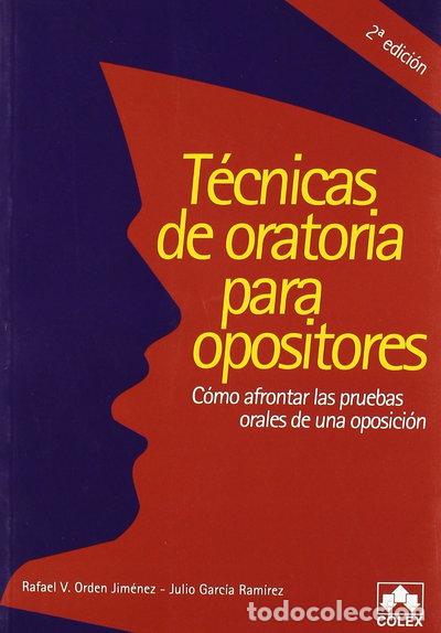 Livres: T&eacute;cnicas de oratoria para opositores- 9788483421277