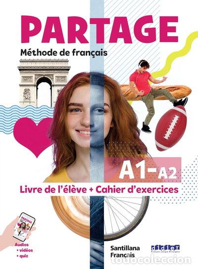 Libros: Partage A1/A2 Livre + Cahier- 9788490498224