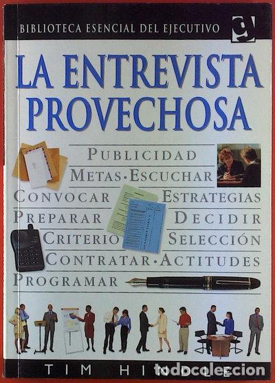 Libros: La entrevista provechosa- 9788425332456