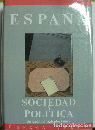 Libros: Espa&ntilde;a. Sociedad y pol&iacute;tica- 9788423962709