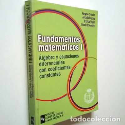 Livres: Fundamentos matem&aacute;ticos I- 9788480042970
