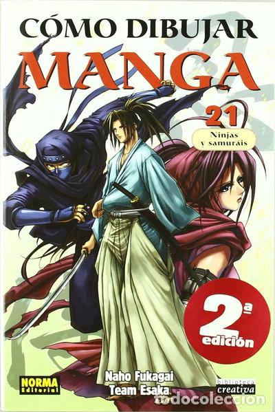books: C&oacute;mo dibujar manga 21. Ninjas y samur&aacute;is- 9788498142020